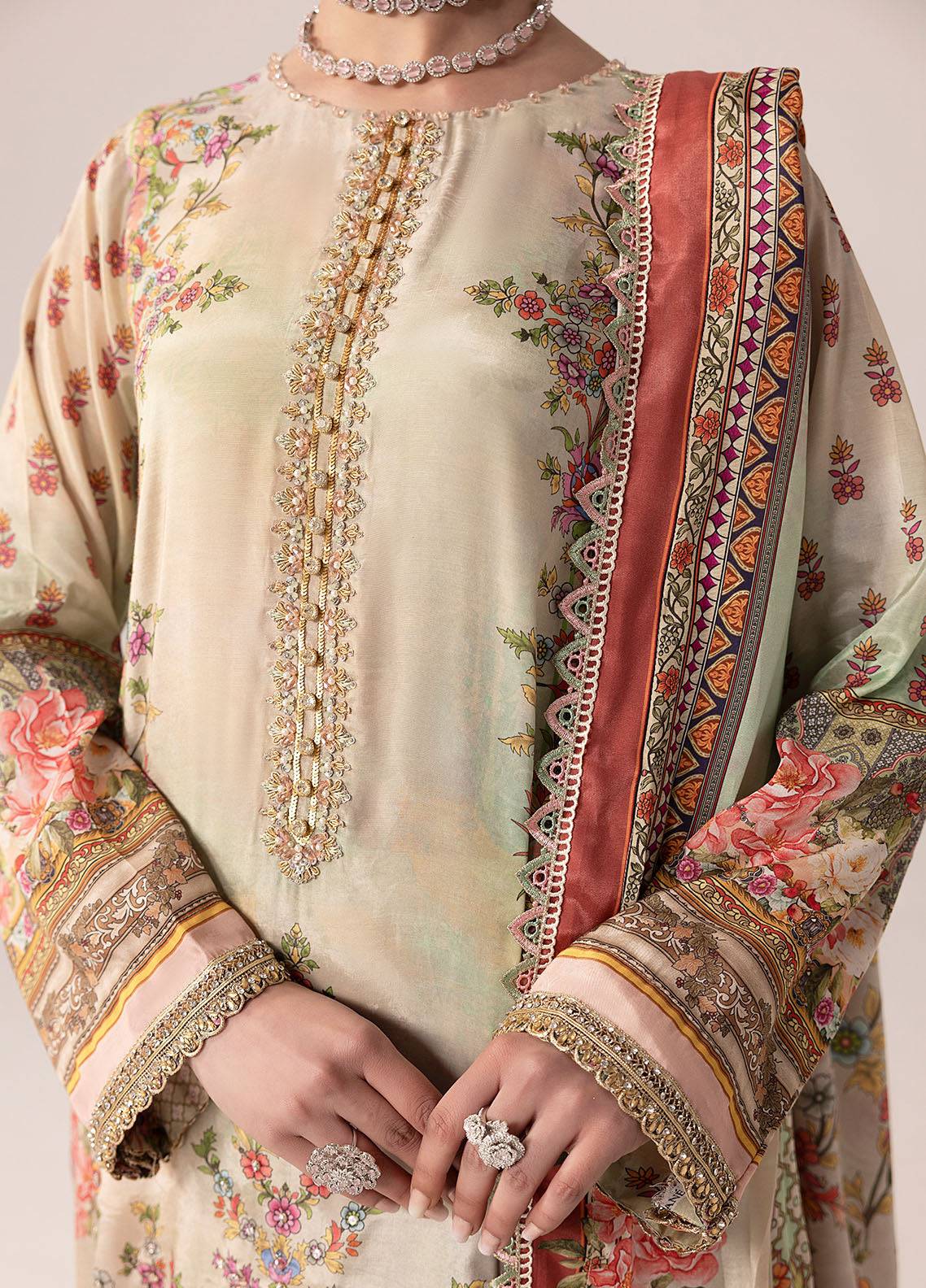 Sahane | Suay Silk Handwork Edit | CT-15004 AVA - SUAY by Maria Faisal - Registered Vendor of : Sahane - type : Ladies Clothes - 100% original wedding dresses