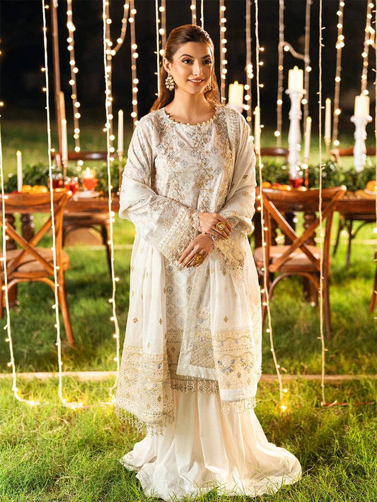 Salitex | Signature Festive Chiffon | WW005 by Maria Faisal - Registered Vendor of : Salitex - type : Ladies Clothes - 100% original wedding dresses