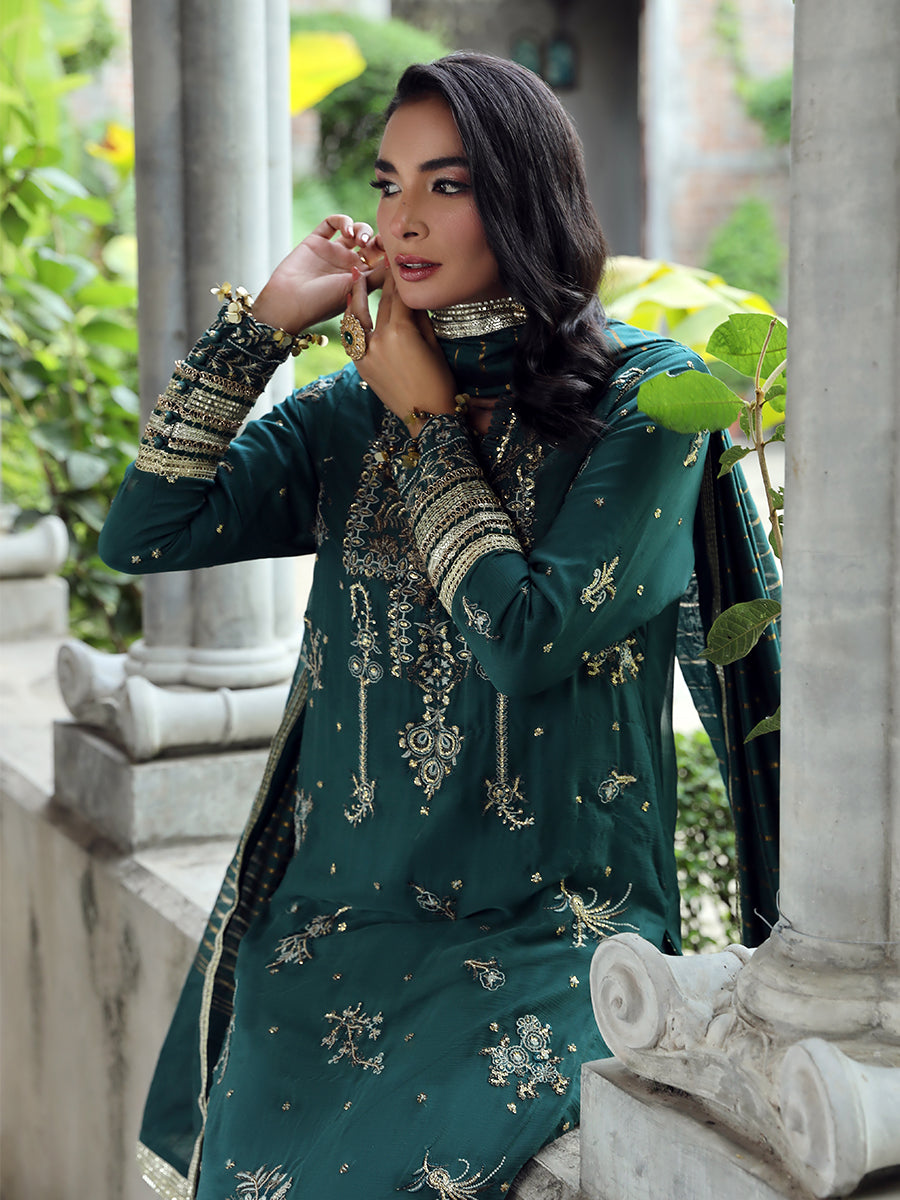 Salitex | Raaya Chiffon 24 | M06 - Wedding Dress - Maria Faisal