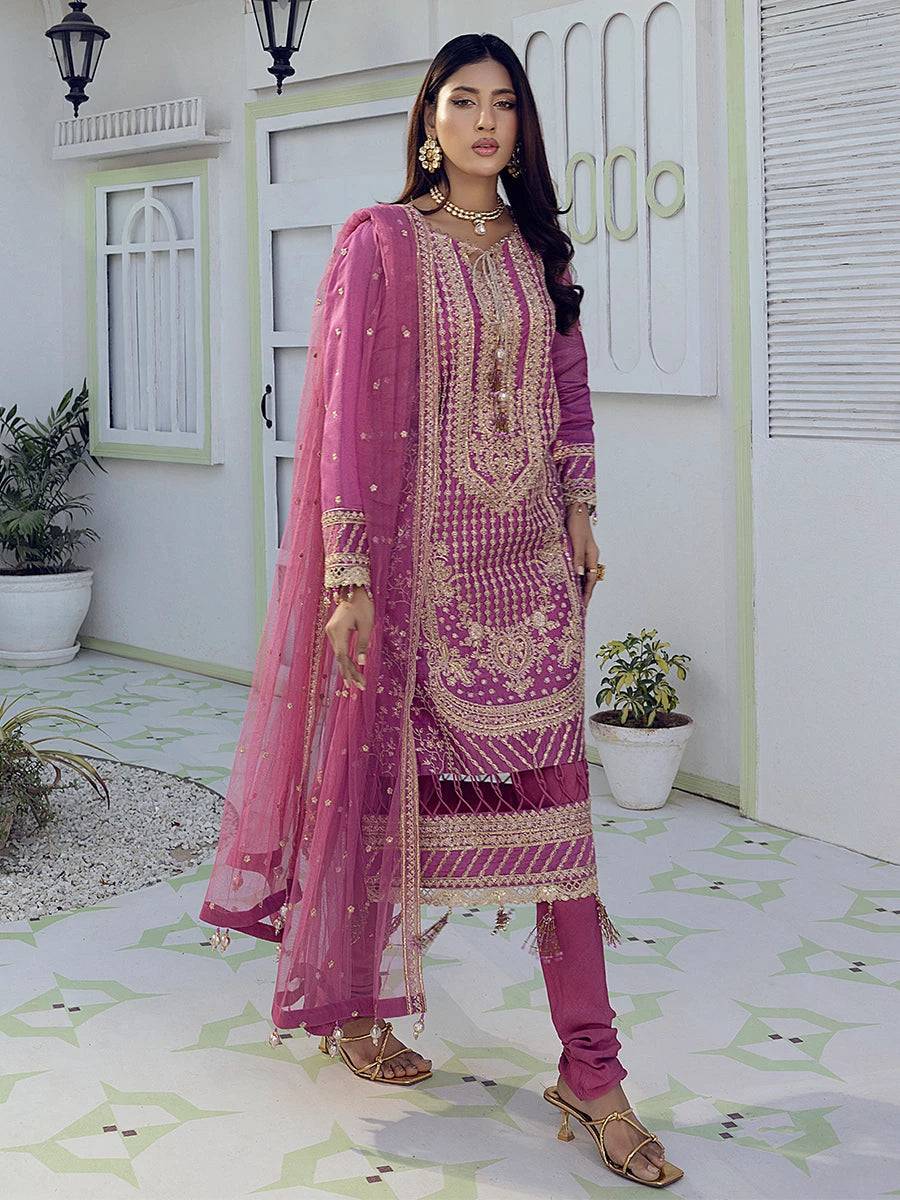 Salitex | Signature Festive Chiffon | NO004 by Maria Faisal - Registered Vendor of : Salitex - type : Ladies Clothes - 100% original wedding dresses