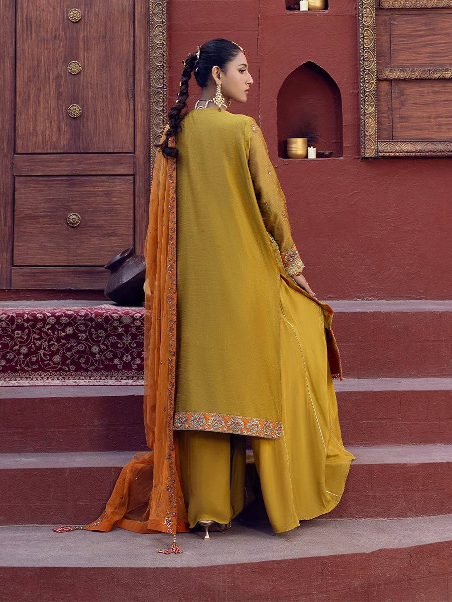 Salitex | Signature Festive Chiffon | JI023 by Maria Faisal - Registered Vendor of : Salitex - type : Ladies Clothes - 100% original wedding dresses