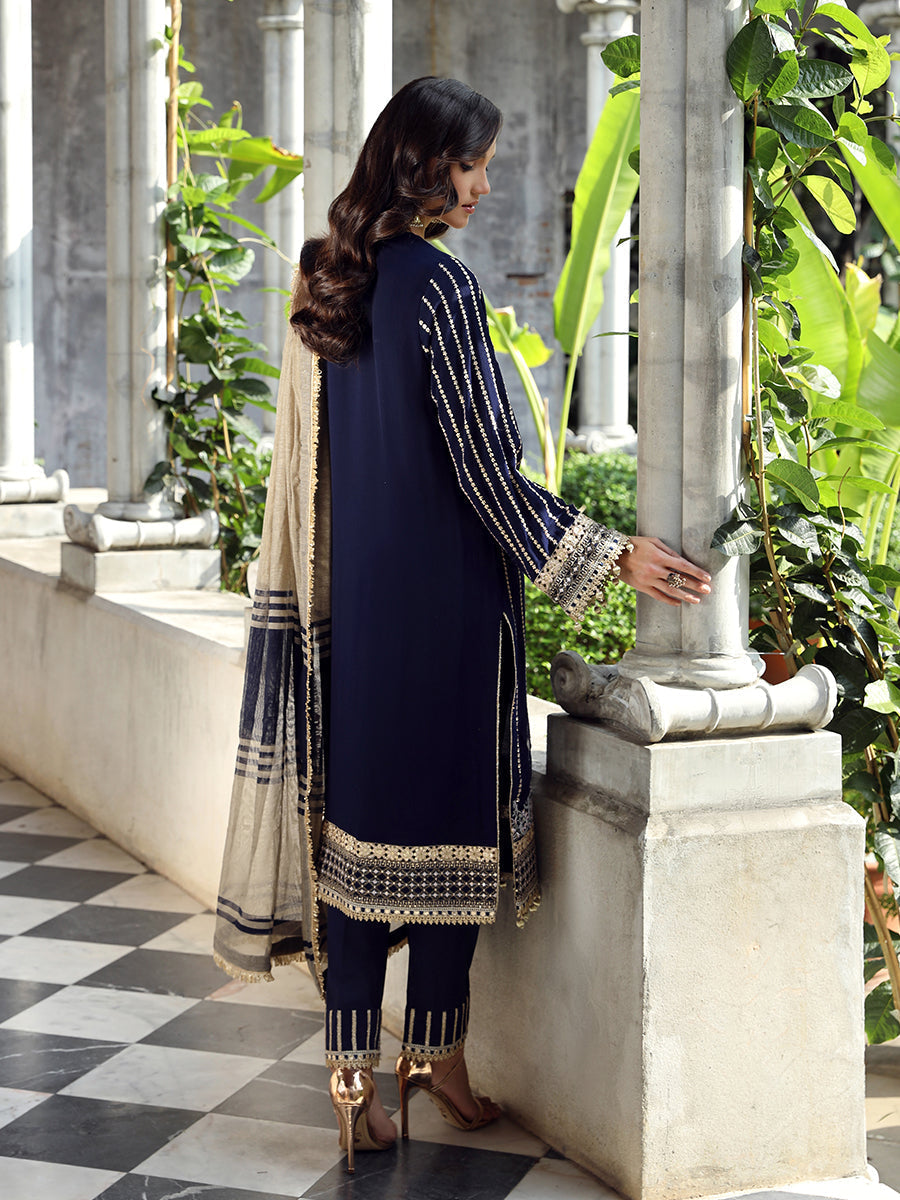 Salitex | Raaya Chiffon 24 | M09 - Wedding Dress - Maria Faisal