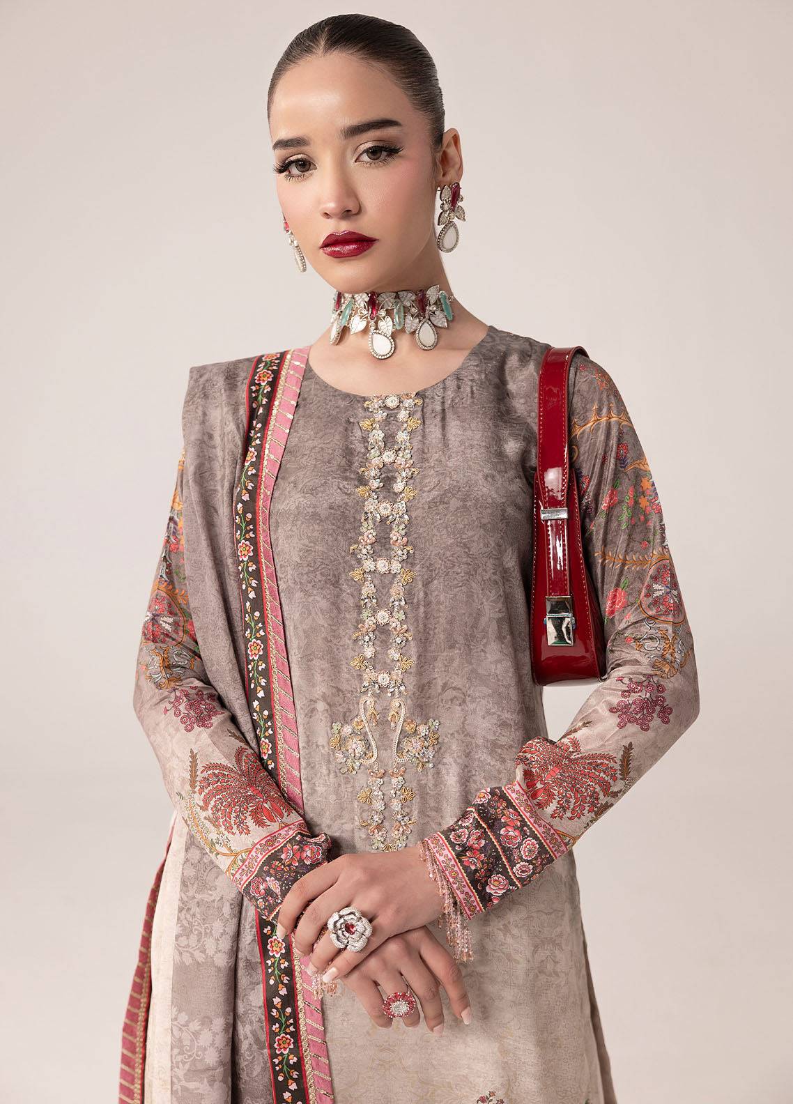 Sahane | Suay Silk Handwork Edit | CT-15008 CLARA - SUAY by Maria Faisal - Registered Vendor of : Sahane - type : Ladies Clothes - 100% original wedding dresses
