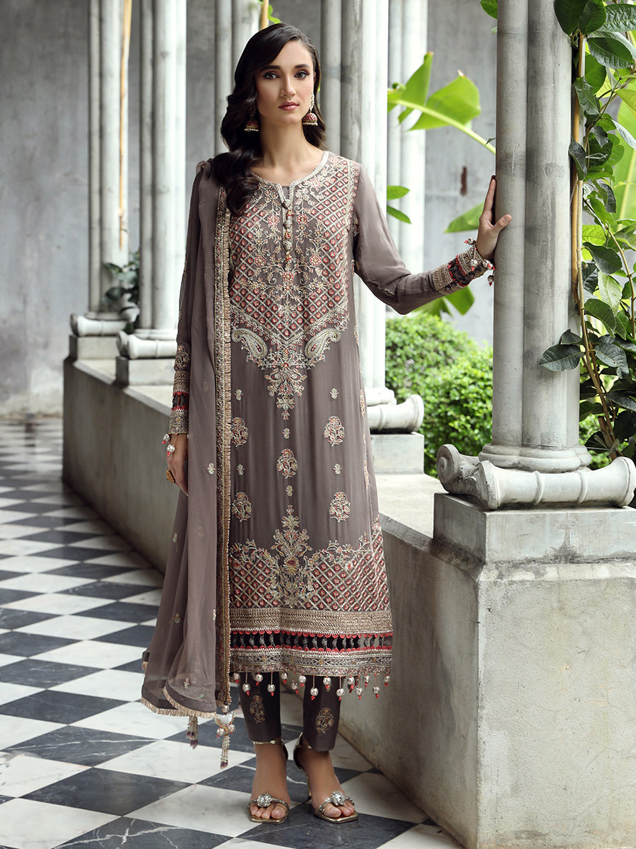 Salitex | Raaya Chiffon 24 | M01 - Wedding Dress - Maria Faisal