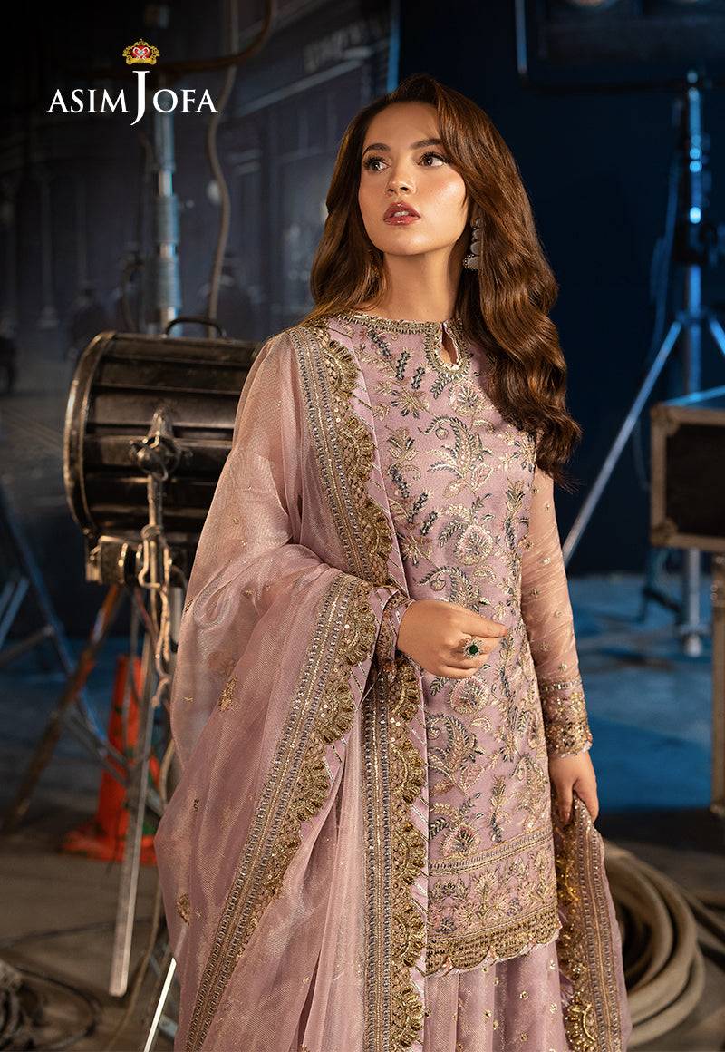 Asim Jofa | Luxury Festive Rejoice | AJLFF-18 by Maria Faisal - Registered Vendor of : Asim Jofa - type : Ladies Clothes - 100% original wedding dresses