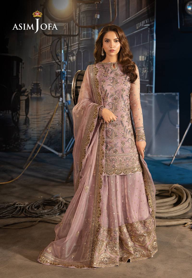 Asim Jofa | Luxury Festive Rejoice | AJLFF-18 by Maria Faisal - Registered Vendor of : Asim Jofa - type : Ladies Clothes - 100% original wedding dresses