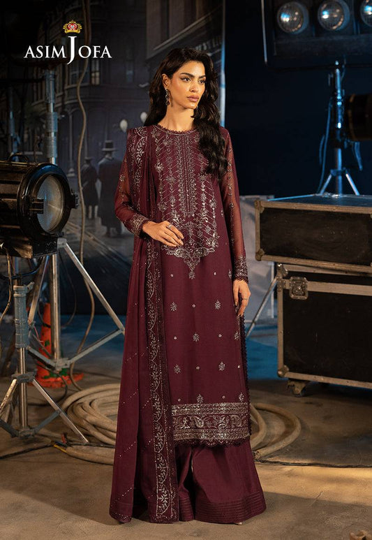 Asim Jofa | Luxury Festive Rejoice | AJLFF-06 by Maria Faisal - Registered Vendor of : Asim Jofa - type : Ladies Clothes - 100% original wedding dresses