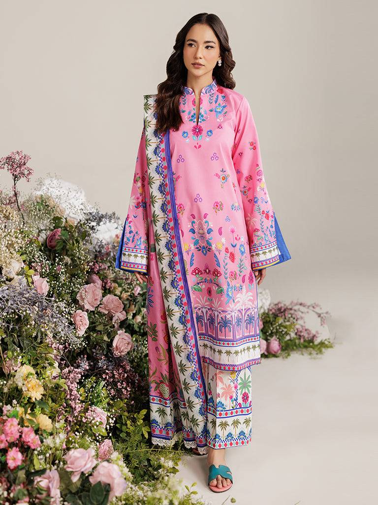 Rajbari | Amal Summer Prints Exclusive | Amal Summer Prints - 01 by Maria Faisal - Registered Vendor of : Rajbari - type : Ladies Clothes - 100% original wedding dresses
