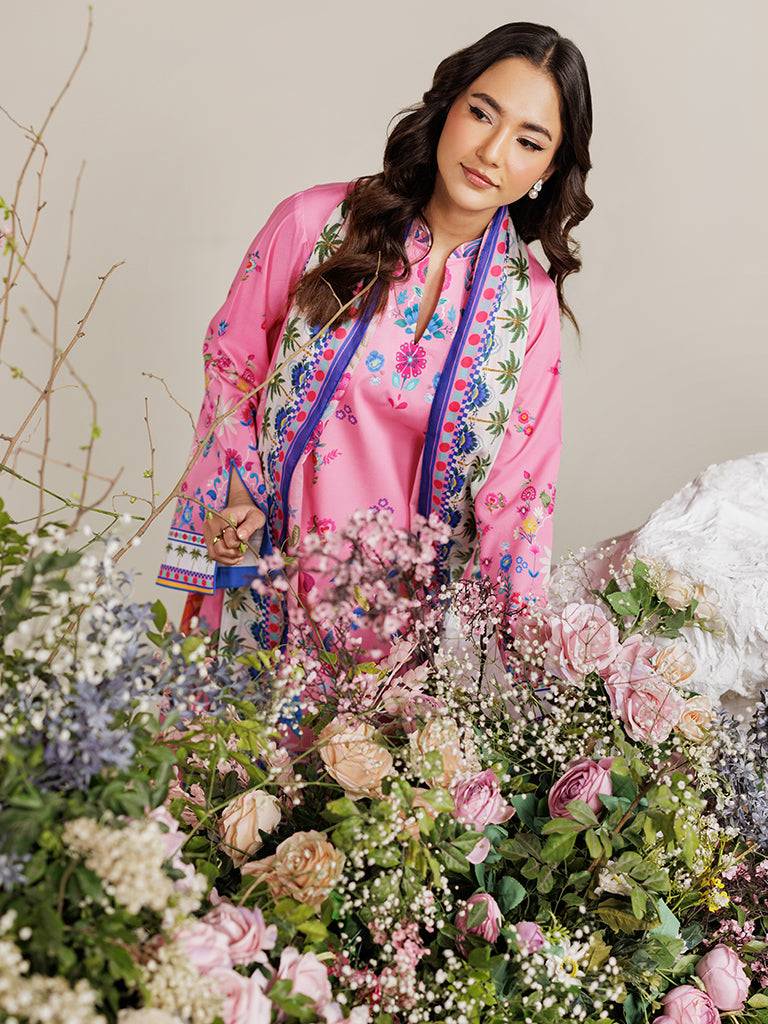 Rajbari | Amal Summer Prints Exclusive | Amal Summer Prints - 01 by Maria Faisal - Registered Vendor of : Rajbari - type : Ladies Clothes - 100% original wedding dresses