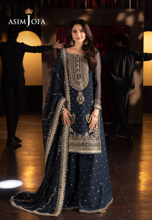 Asim Jofa | Festive Opulence | AJFO-02 by Maria Faisal - Registered Vendor of : Asim Jofa - type : Ladies Clothes - 100% original wedding dresses