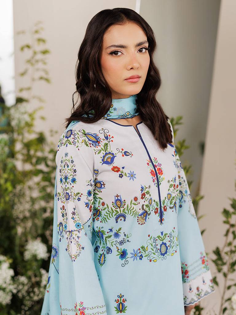Rajbari | Amal Summer Prints Exclusive | Amal Summer Prints - 10 by Maria Faisal - Registered Vendor of : Rajbari - type : Ladies Clothes - 100% original wedding dresses