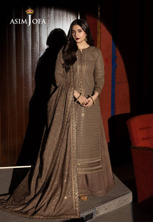 Asim Jofa | Luxury Festive Rejoice | AJLFF-08 by Maria Faisal - Registered Vendor of : Asim Jofa - type : Ladies Clothes - 100% original wedding dresses