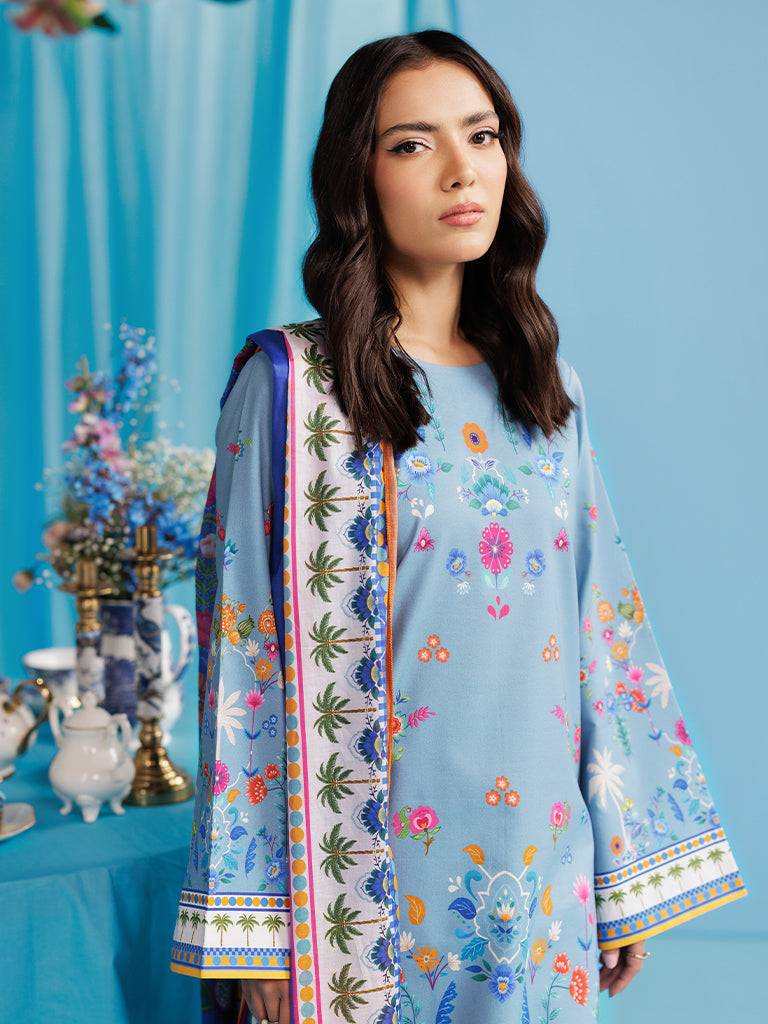 Rajbari | Amal Summer Prints Exclusive | Amal Summer Prints - 08 by Maria Faisal - Registered Vendor of : Rajbari - type : Ladies Clothes - 100% original wedding dresses