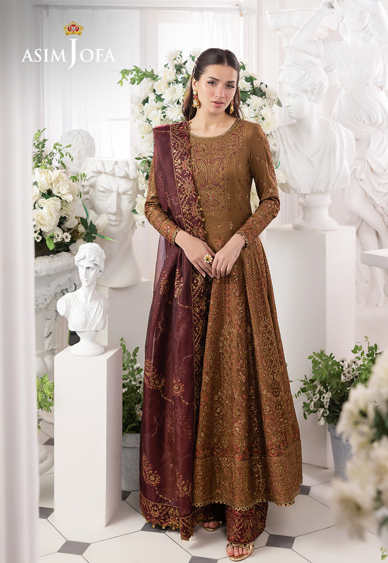 Asim Jofa | Izel Luxury Collection |AJIZL-13 - Ladies Clothes - Maria Faisal