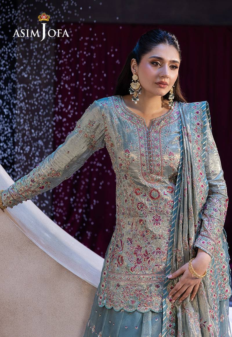 Asim Jofa | Festive Opulence | AJFO-14 by Maria Faisal - Registered Vendor of : Asim Jofa - type : Ladies Clothes - 100% original wedding dresses