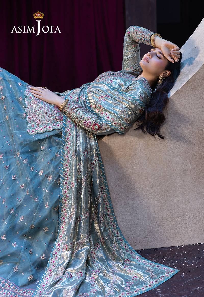 Asim Jofa | Festive Opulence | AJFO-14 by Maria Faisal - Registered Vendor of : Asim Jofa - type : Ladies Clothes - 100% original wedding dresses