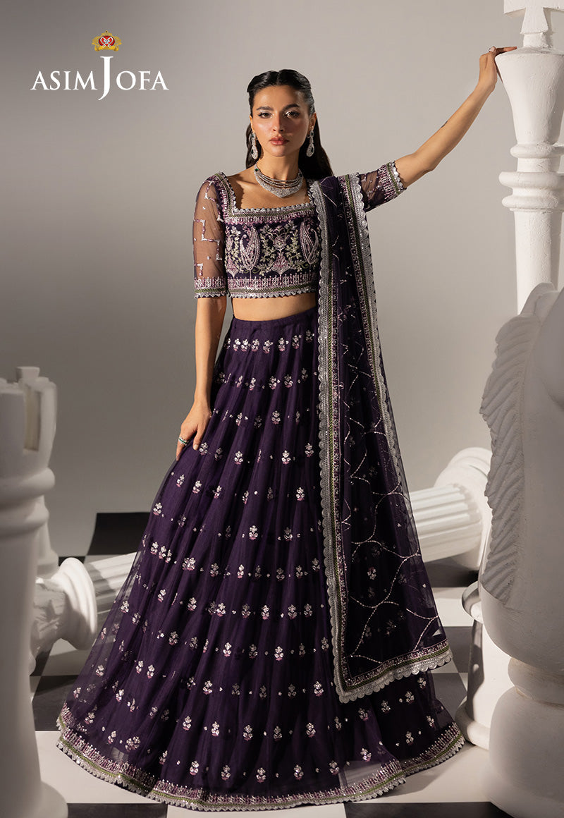 Asim Jofa | Izel Luxury Collection | AJIZL-15 - Ladies Clothes - Maria Faisal