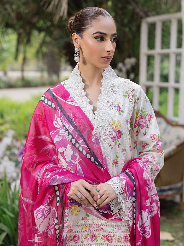 Rajbari | Schiffli Printkari Exclusive | Schiffli Printkari - 02 by Maria Faisal - Registered Vendor of : Rajbari - type : Ladies Clothes - 100% original wedding dresses
