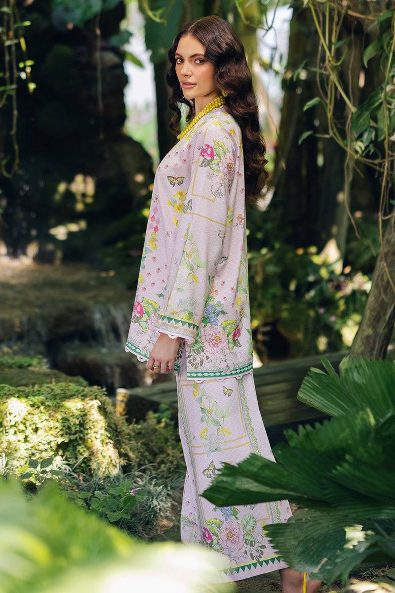Qalamkar | Printed Co Ords 25 | OP-02 Elio by Maria Faisal - Registered Vendor of : Qalamkar - type : Ladies Clothes - 100% original wedding dresses