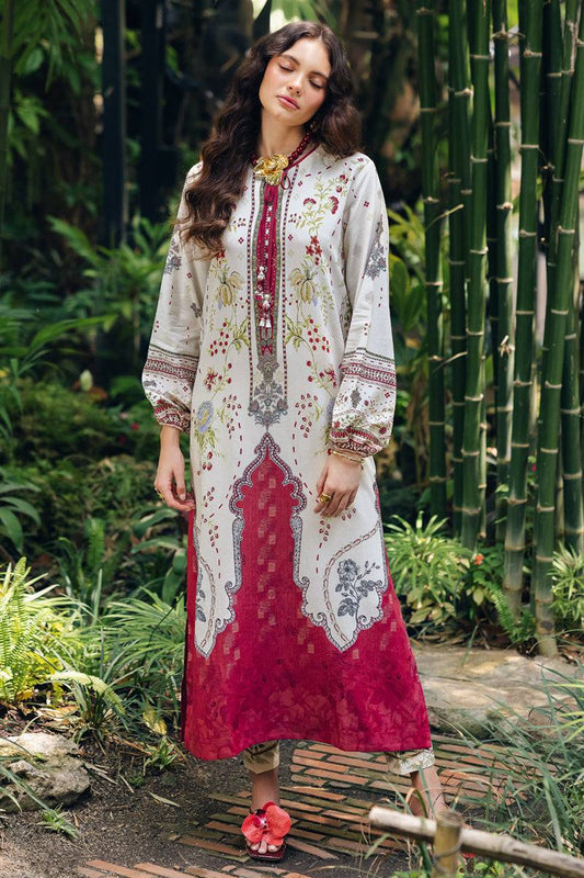 Qalamkar | Printed Co Ords 25 | OP-01 Lapo by Maria Faisal - Registered Vendor of : Qalamkar - type : Ladies Clothes - 100% original wedding dresses