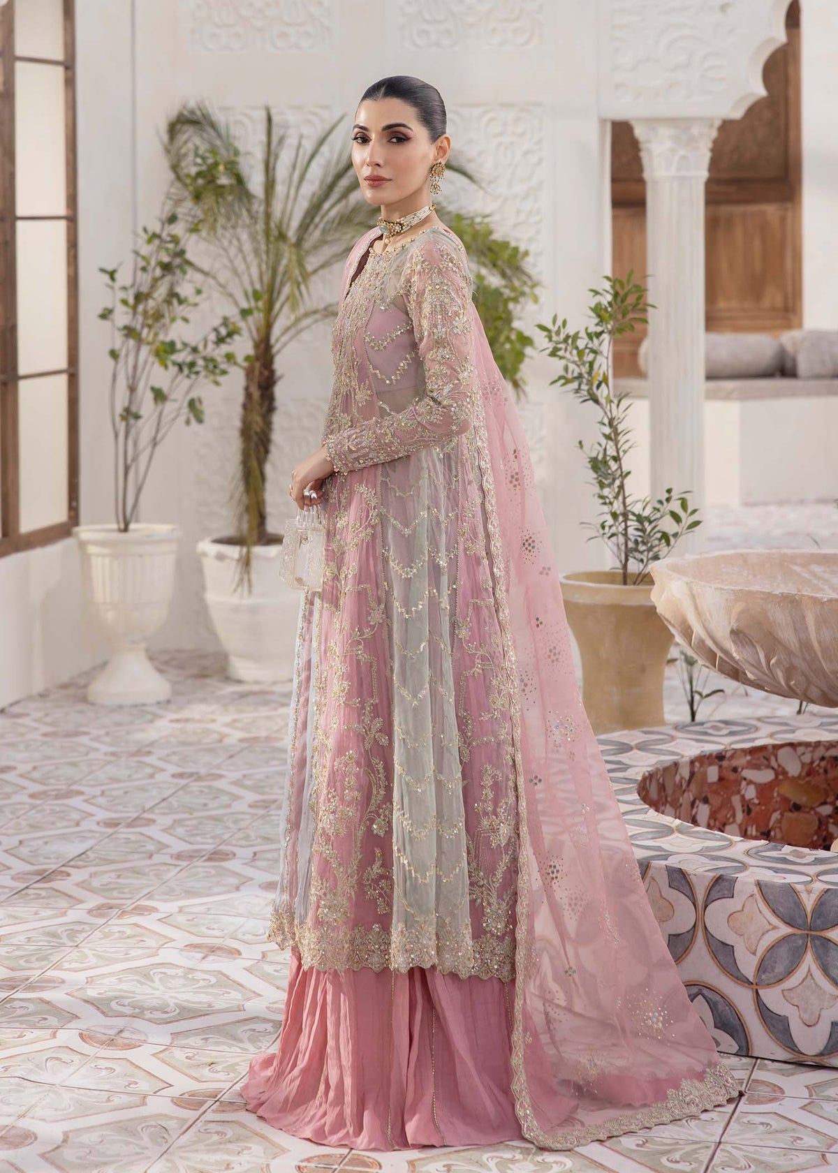 Kanwal Malik | Mirha Eid Luxury Pret 25 | Sanya by Maria Faisal - Registered Vendor of : Kanwal Malik - type : Ladies Clothes - 100% original wedding dresses