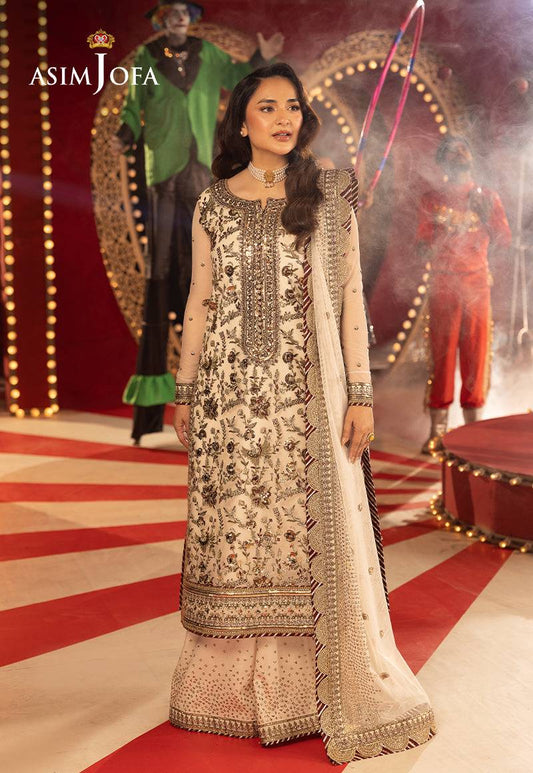 Asim Jofa | Festive Opulence | AJFO-11 by Maria Faisal - Registered Vendor of : Asim Jofa - type : Ladies Clothes - 100% original wedding dresses