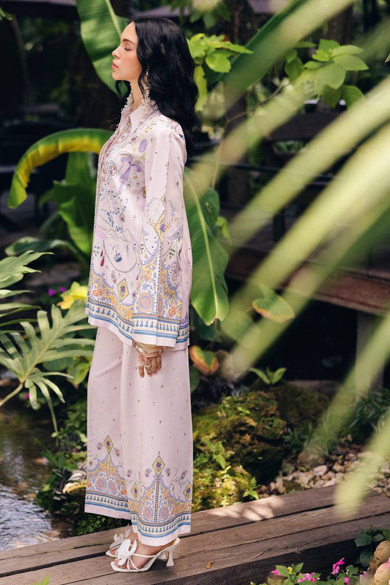 Qalamkar | Printed Co Ords 25 | OP-08 Ruhi by Maria Faisal - Registered Vendor of : Qalamkar - type : Ladies Clothes - 100% original wedding dresses