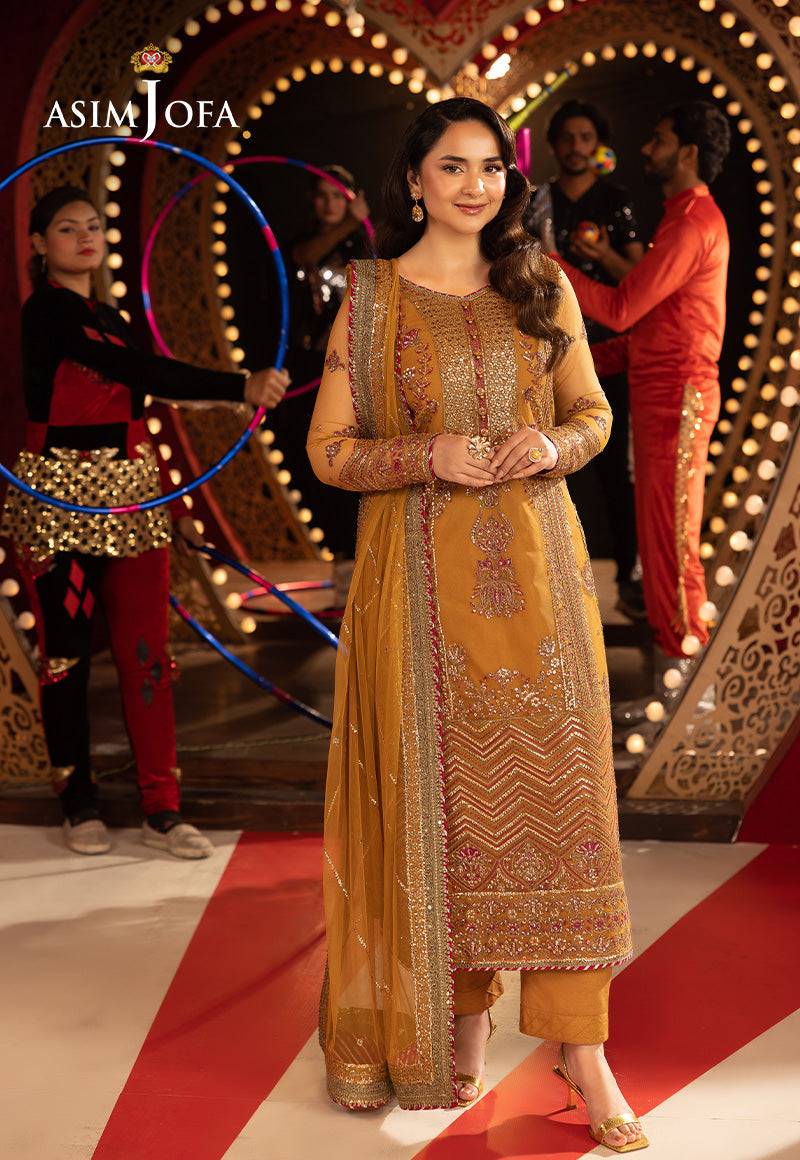Asim Jofa | Festive Opulence | AJFO-06 by Maria Faisal - Registered Vendor of : Asim Jofa - type : Ladies Clothes - 100% original wedding dresses