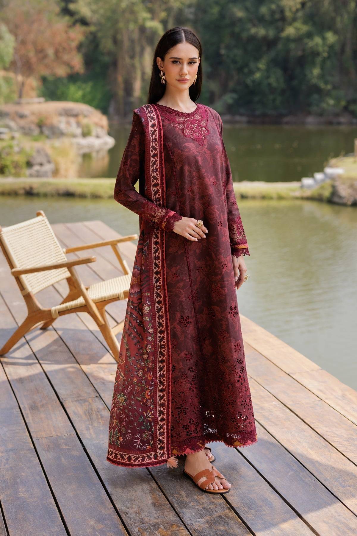 Xenia Formals | Luxury Lawn 25 | REEM by Maria Faisal - Registered Vendor of : Xenia Formals - type : Ladies Clothes - 100% original wedding dresses