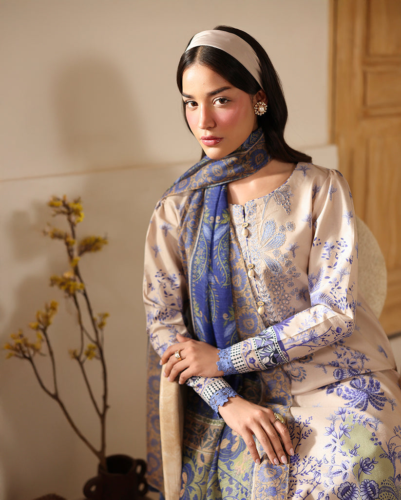 Roheenaz | Pareesa Cambric | Rumaisa - Ladies Clothes - Maria Faisal