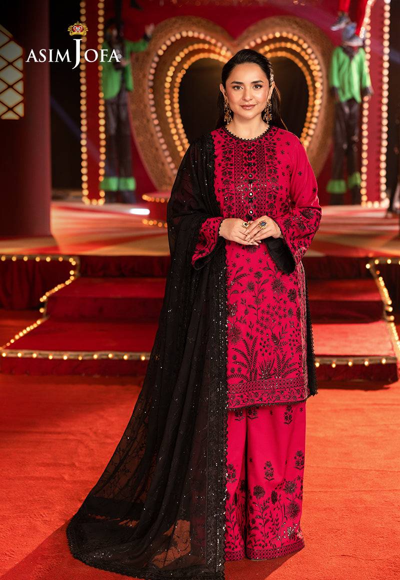 Asim Jofa | Festive Collection 25 | AJLF-11 by Maria Faisal - Registered Vendor of : Asim Jofa - type : Ladies Clothes - 100% original wedding dresses