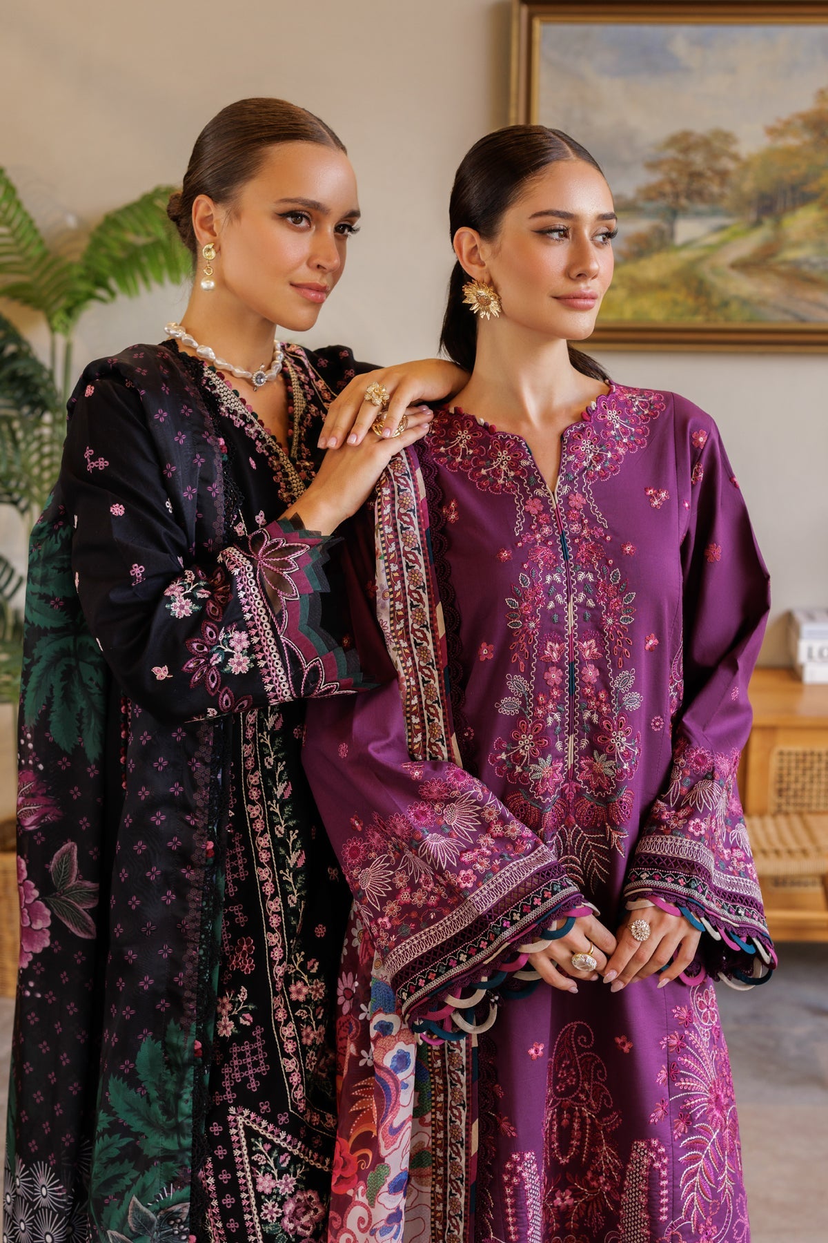Xenia Formals | Luxury Lawn 25 | ZITA by Maria Faisal - Registered Vendor of : Xenia Formals - type : Ladies Clothes - 100% original wedding dresses