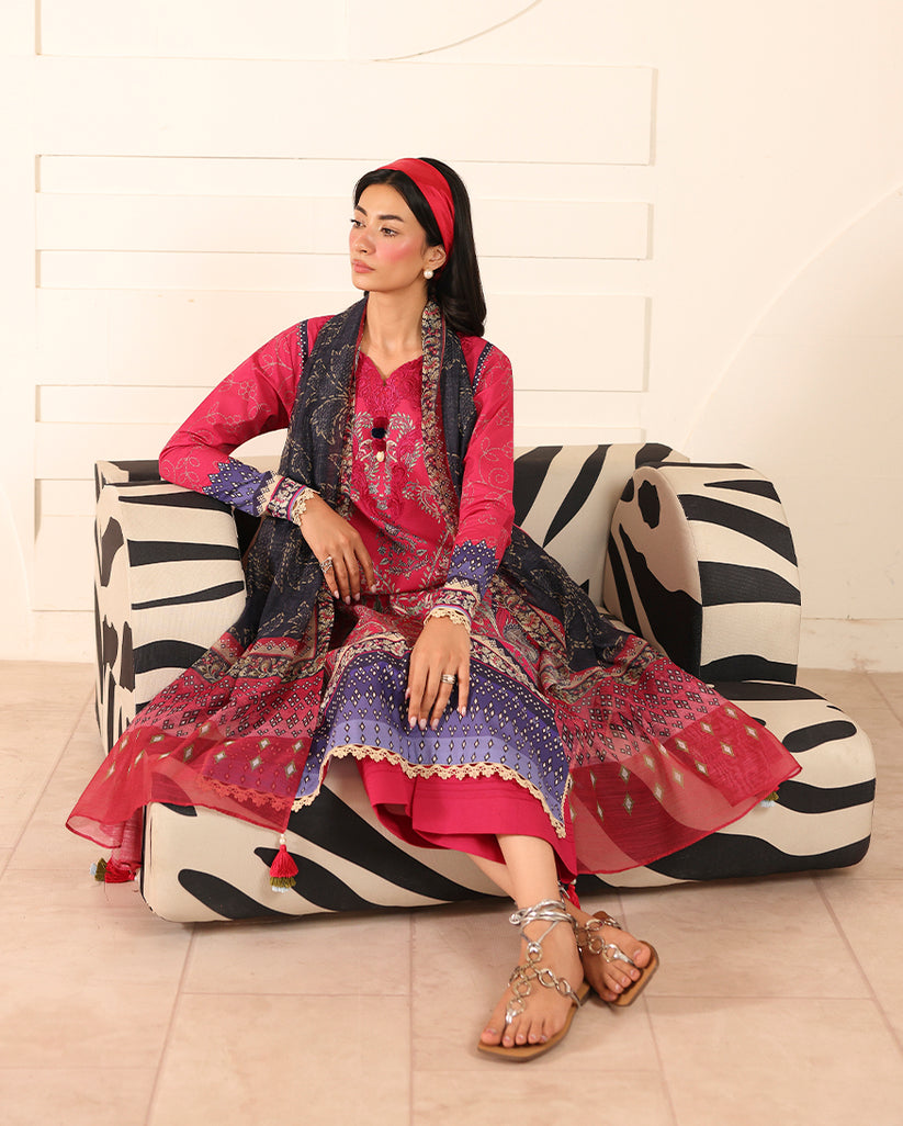 Roheenaz | Pareesa Cambric | Rameen - Ladies Clothes - Maria Faisal