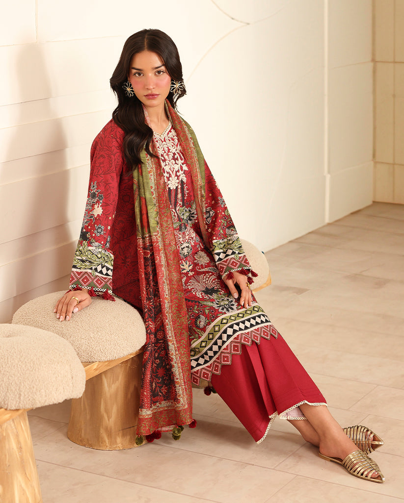 Roheenaz | Pareesa Cambric | Mysha - Ladies Clothes - Maria Faisal