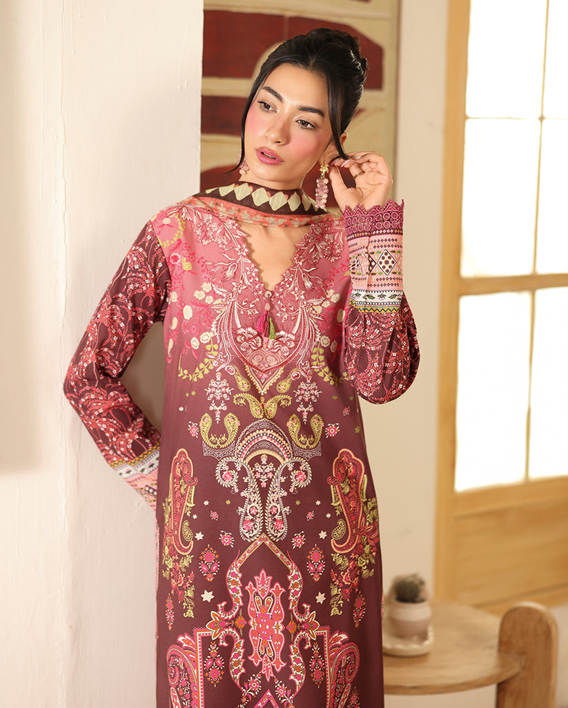 Roheenaz | Pareesa Cambric | Humaina - Ladies Clothes - Maria Faisal