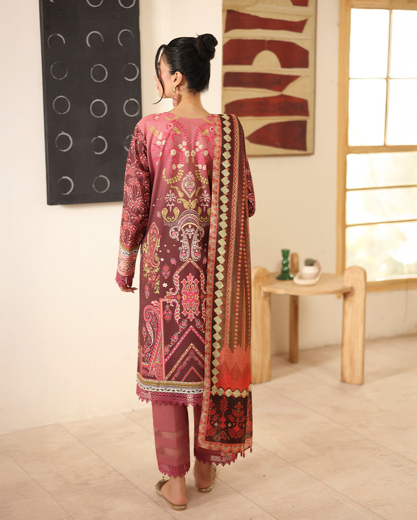 Roheenaz | Pareesa Cambric | Humaina - Ladies Clothes - Maria Faisal