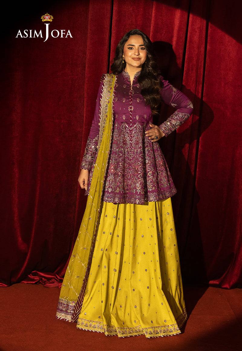 Asim Jofa | Luxury Festive Rejoice | AJLFF-17 by Maria Faisal - Registered Vendor of : Asim Jofa - type : Ladies Clothes - 100% original wedding dresses