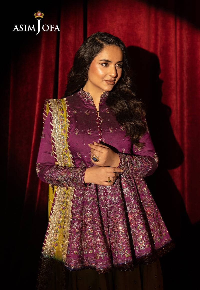 Asim Jofa | Luxury Festive Rejoice | AJLFF-17 by Maria Faisal - Registered Vendor of : Asim Jofa - type : Ladies Clothes - 100% original wedding dresses
