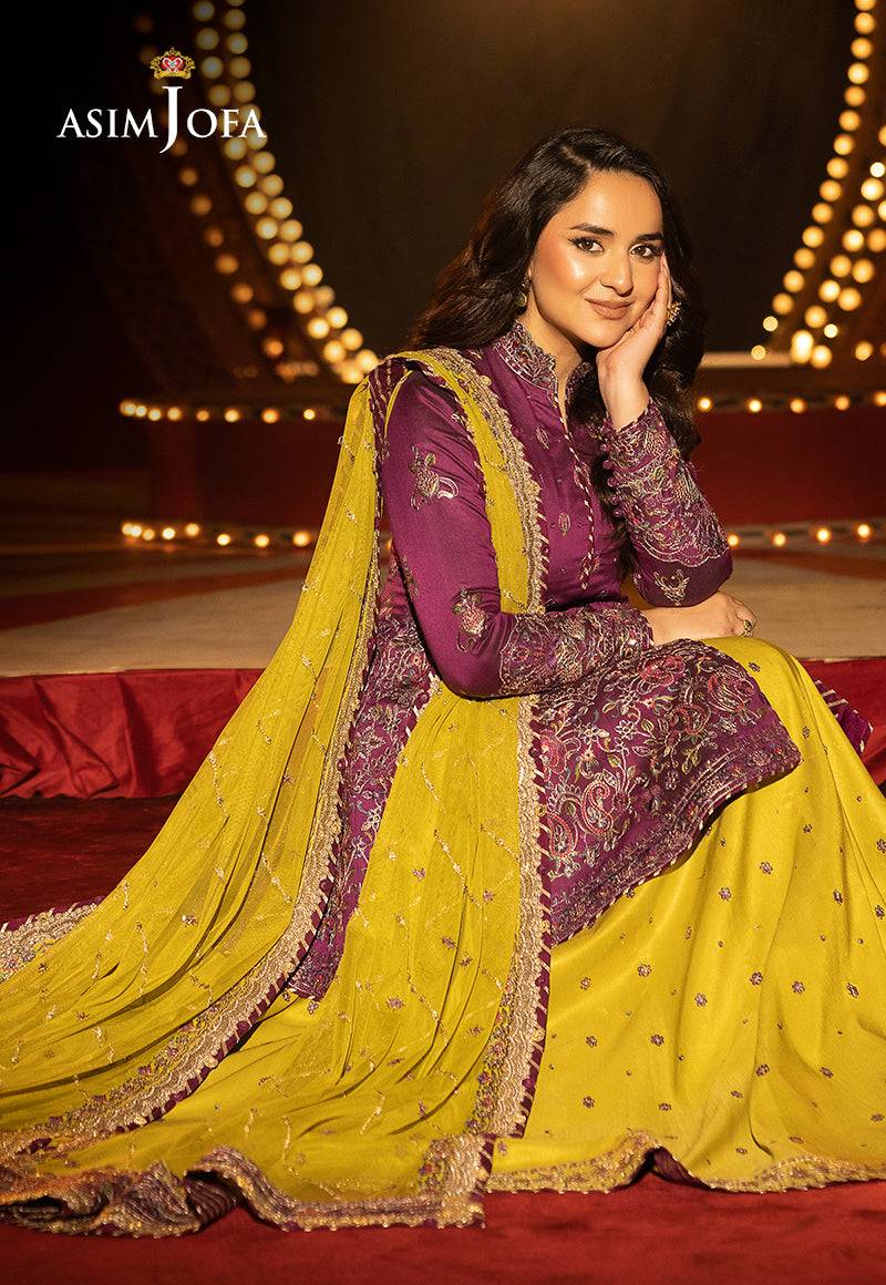 Asim Jofa | Luxury Festive Rejoice | AJLFF-17 by Maria Faisal - Registered Vendor of : Asim Jofa - type : Ladies Clothes - 100% original wedding dresses