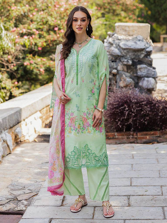 Rajbari | Floral Symphony Lawn 25 | RB-10 by Maria Faisal - Registered Vendor of : Rajbari - type : Ladies Clothes - 100% original wedding dresses