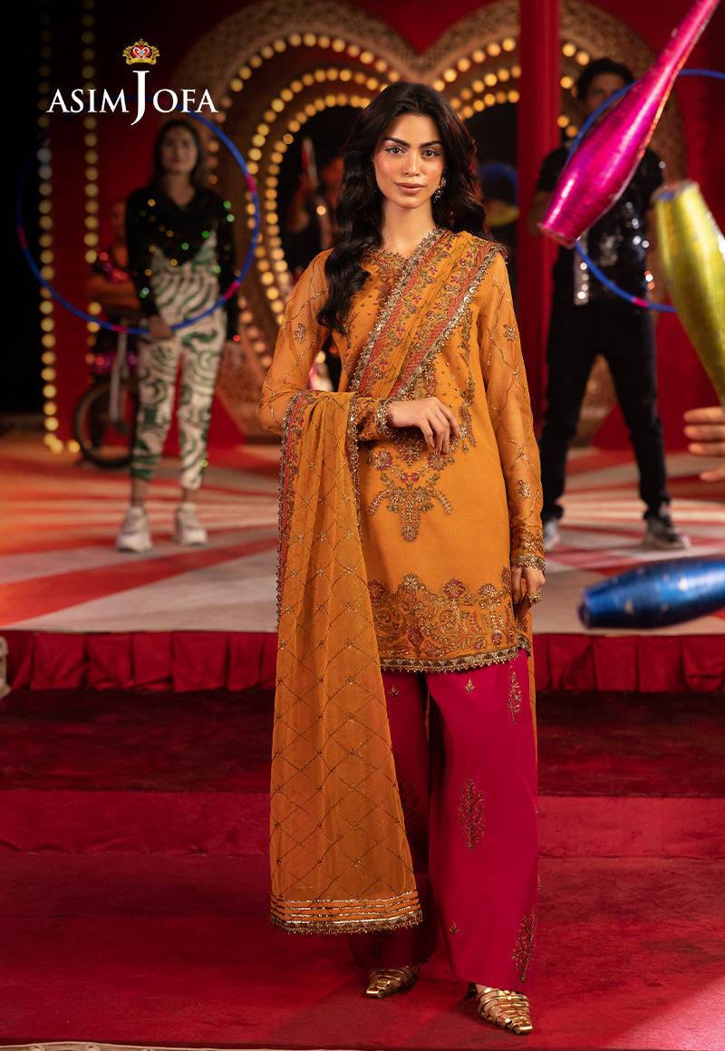Asim Jofa | Luxury Festive Rejoice | AJLFF-05 by Maria Faisal - Registered Vendor of : Asim Jofa - type : Ladies Clothes - 100% original wedding dresses