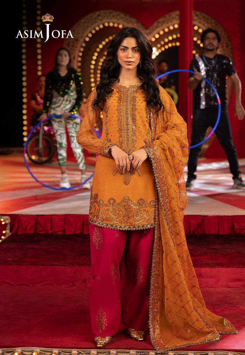 Asim Jofa | Luxury Festive Rejoice | AJLFF-05 by Maria Faisal - Registered Vendor of : Asim Jofa - type : Ladies Clothes - 100% original wedding dresses