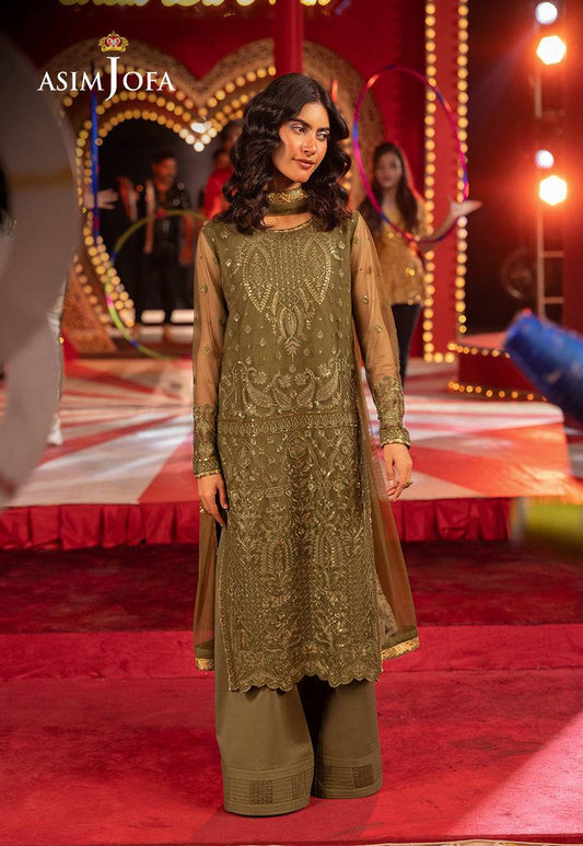 Asim Jofa | Festive Collection 25 | AJLLF-14 by Maria Faisal - Registered Vendor of : Asim Jofa - type : Ladies Clothes - 100% original wedding dresses