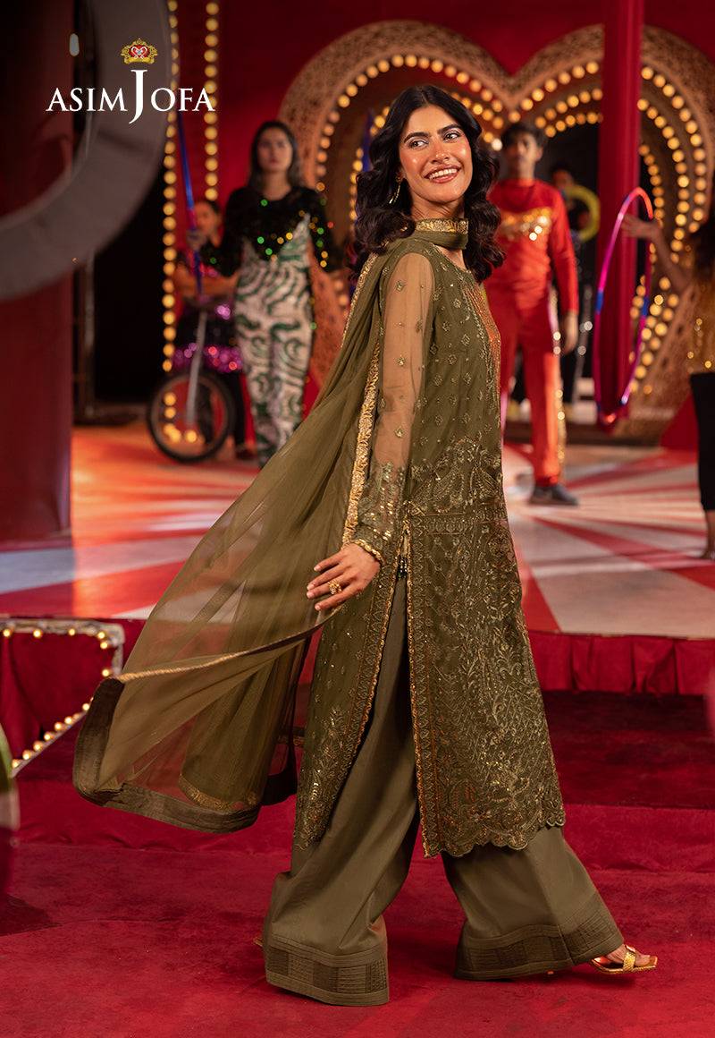 Asim Jofa | Festive Collection 25 | AJLLF-14 by Maria Faisal - Registered Vendor of : Asim Jofa - type : Ladies Clothes - 100% original wedding dresses
