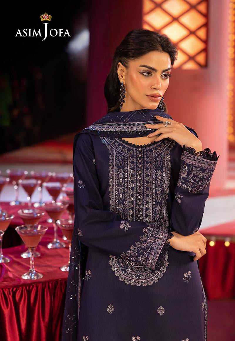 Asim Jofa | Luxury Festive Rejoice | AJLFF-03 by Maria Faisal - Registered Vendor of : Asim Jofa - type : Ladies Clothes - 100% original wedding dresses
