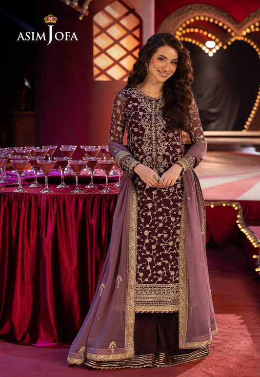 Asim Jofa | Festive Collection 25 | AJLLF-11 by Maria Faisal - Registered Vendor of : Asim Jofa - type : Ladies Clothes - 100% original wedding dresses