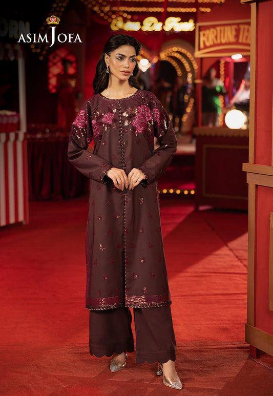 Asim Jofa | Festive Collection 25 | AJLLF-10 by Maria Faisal - Registered Vendor of : Asim Jofa - type : Ladies Clothes - 100% original wedding dresses