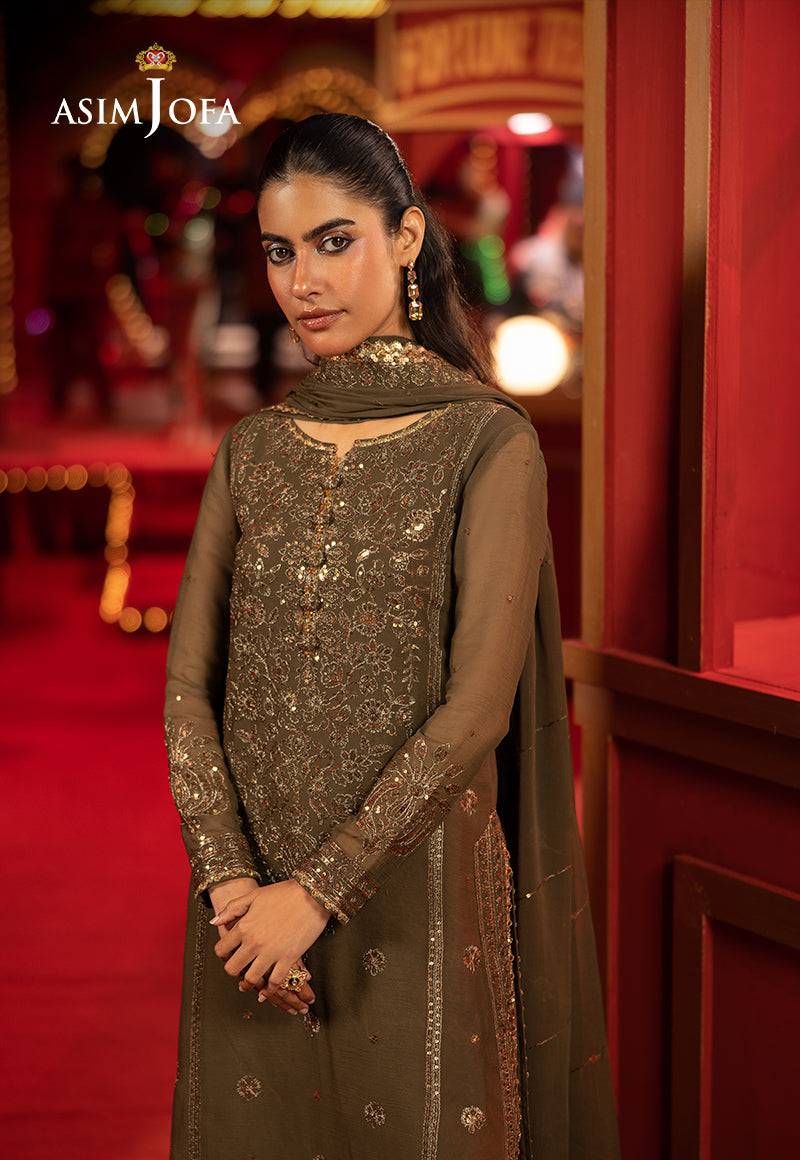 Asim Jofa | Festive Collection 25 | AJLLF-07 by Maria Faisal - Registered Vendor of : Asim Jofa - type : Ladies Clothes - 100% original wedding dresses