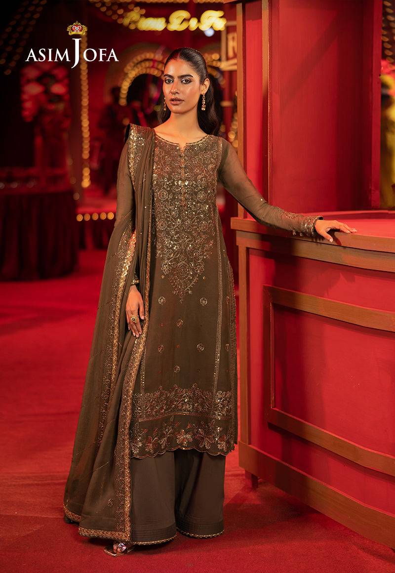 Asim Jofa | Festive Collection 25 | AJLLF-07 by Maria Faisal - Registered Vendor of : Asim Jofa - type : Ladies Clothes - 100% original wedding dresses