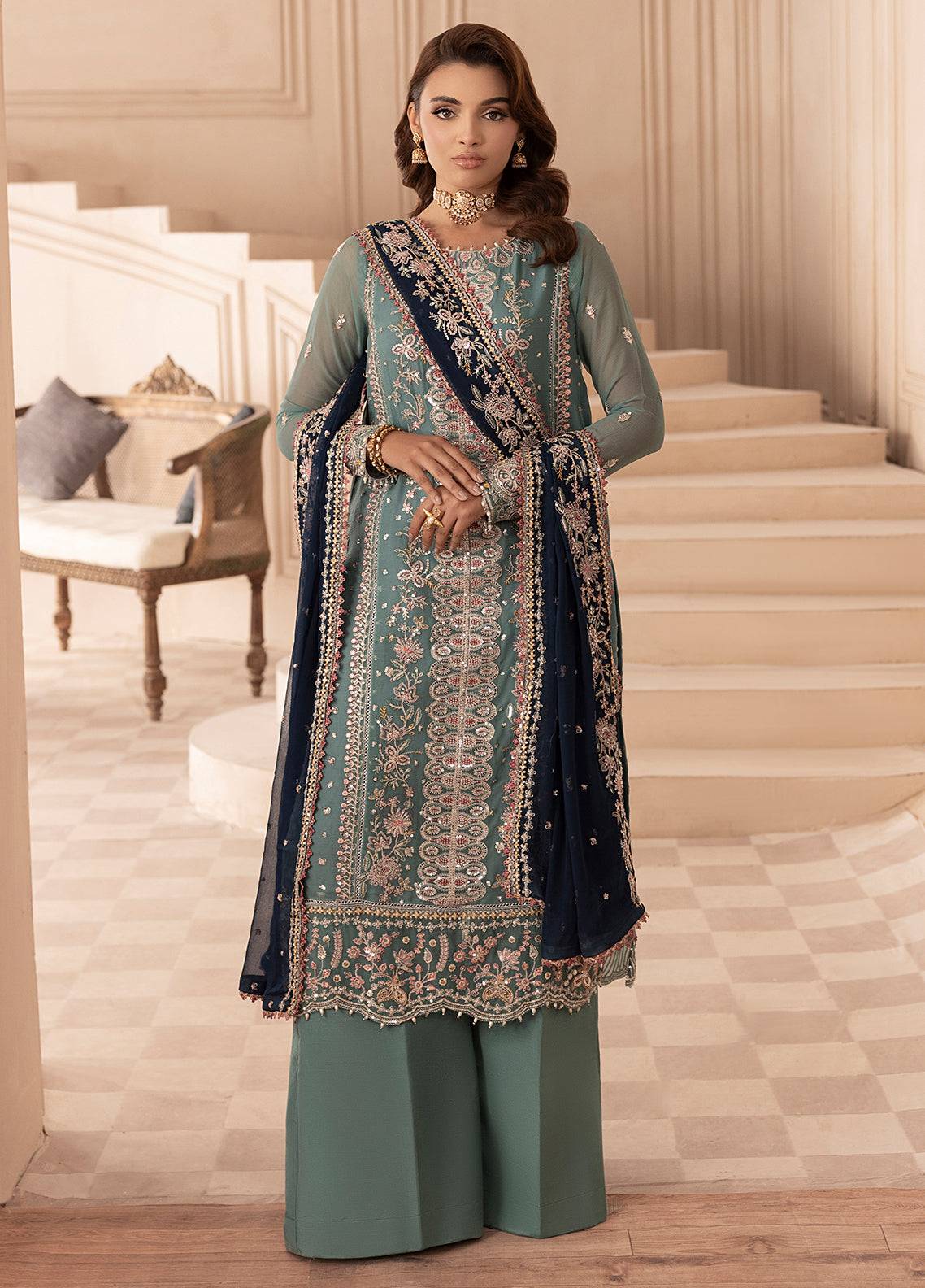 Sahane | Elyssa Festive Chiffon | ELYSSA by Maria Faisal - Registered Vendor of : Sahane - type : Ladies Clothes - 100% original wedding dresses